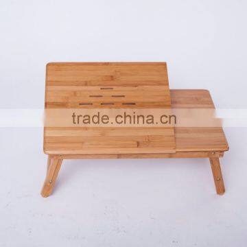 Bamboo Folding Laptop Computer Table photo-2