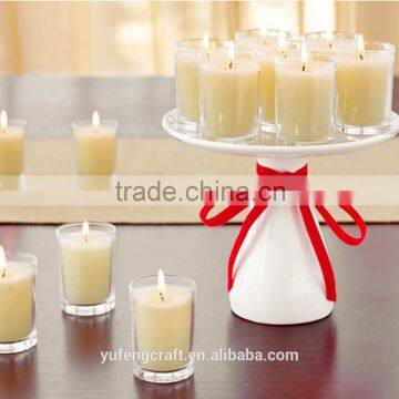 Clear Votive Candle Holder for Wedding Glass Candlestick Glass Terrarium Quality Choice