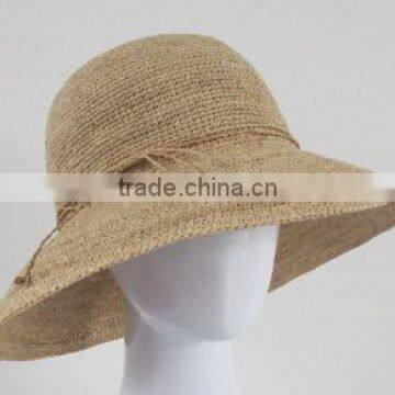 Lady Paper Crochet Hat,Women'S Dress Hat photo-5