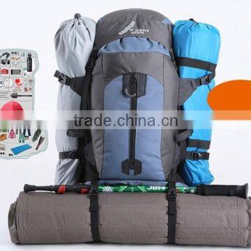 Waterproof Oxford Backpack Hiking Bag 600D Travel Bag photo-4