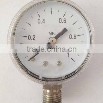 YA50D 50mm screw type ammonia pressure gauge