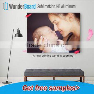 Hot selling Metallic photos aluminium sheet for sublimation