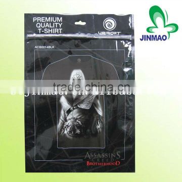 Custom high barrier Plastic Zipper bag for garment packaging