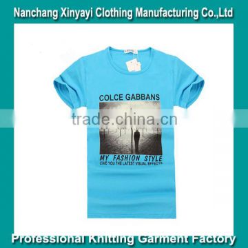 Chinese Clothing Manufacturers Customized T Shirts Printing made in china