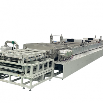 SIMVACO Horizontal PVD Coating Continuous Production Line Metal & Glass Substrate Magnetron Sputtering