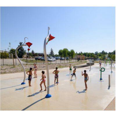 Manufacturers Supply Water Park Amusement Equipment Stainless Steel Spray Water Interactive Water Playing Equipment photo-3