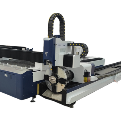 3015F CNC Fiber Laser Cutting Machine Single Platform  Integrated for Metal Pipes and Steel Sheets