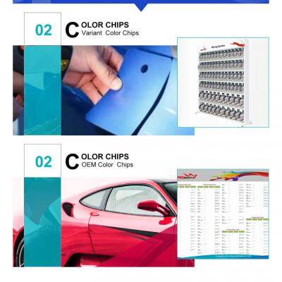 1k Auto Pigment Crystal Vehicle Base Metallic Purple Spray Paint SEMA Qualified Supplier Spray Application Method photo-4