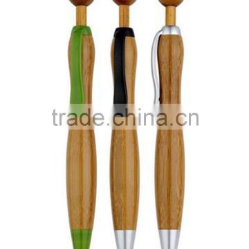 Bamboo pen with round shap factory mabufacture