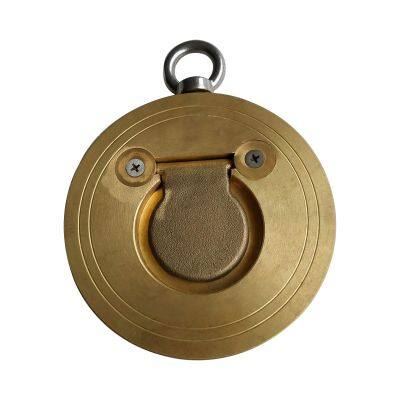 Manufacturer direct sales marine plate check valve ultra-thin clamp check valve