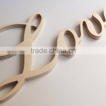 Wooden Letters "Love" photo-2