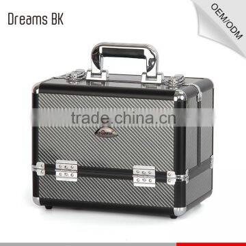 Professional aluminum cosmetic case make up case for travel tool case