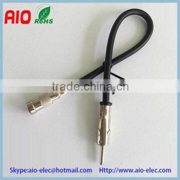 Car antenna jack connector for digital car tv antenna and car radio antenna