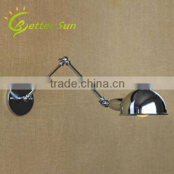 Adjustable Machine Arm Chrome Finished Corridor Wall Light for Home photo-2