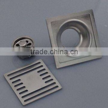 NEW TYPE Stainless Steel Floor Drain.single Use , Satin Finished, Brushed Quality Choice photo-3