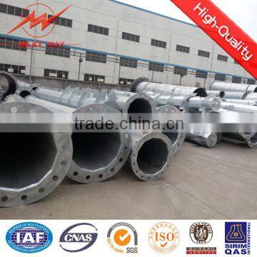 110 Kv Steel Pipe Power Transmission Pole