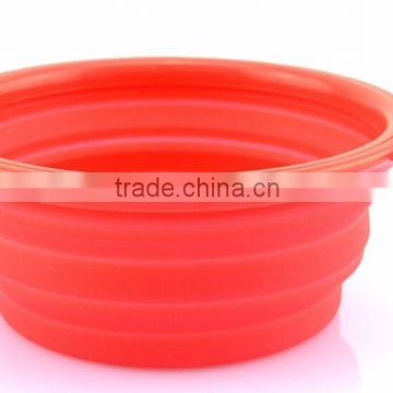 2015 New Available Colorful Silicone Pet bowl, dog bowl, cat bowl