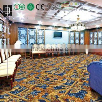 Luxury Printed Hotel Lobby Nylon Carpet luxury pattern carpet