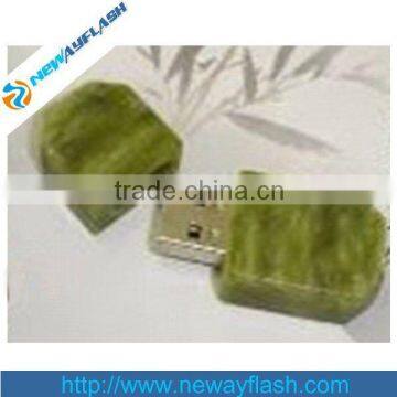 Hot green stone USB 2.0 512gb flash drive