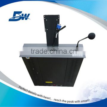 Conference System Smart Motorized Computer Monitor Lift With MIC