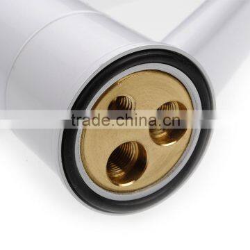 Bosing Modern Long Month Chrome Finish Single Handle Pull Down Cupc Kitchen Faucet photo-5