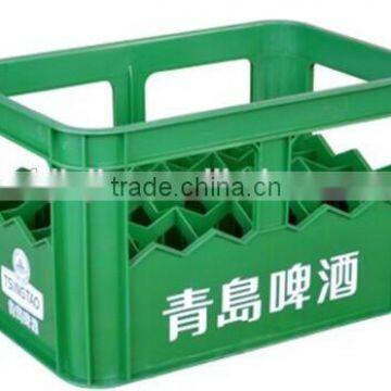 Heavy duty plastic beer bottles crate for sale