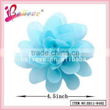 Super hot sale in America supermarket solid color large flowers pins for dresses (XH11-8462)