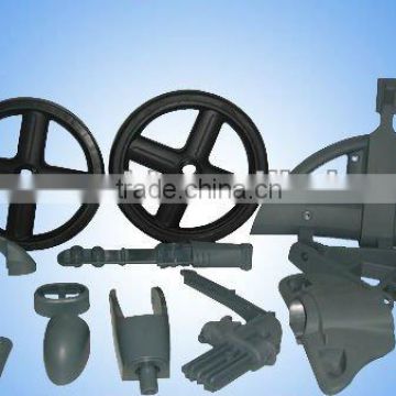 Plastic wheel chair parts mold