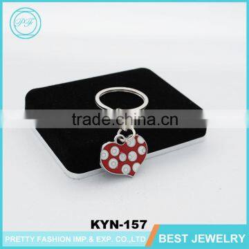 Beautiful Attractive Heart Shaped Couple Keychain Cute Key Ring