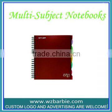 Subject Spiral Notebooks