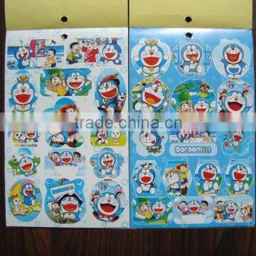 Children cartoon images Sticker Book/customized sticker book for children