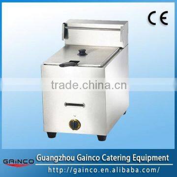 Large Capacity with large stainless steel gas fryer