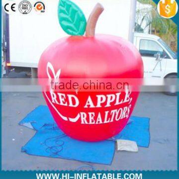 HOT sale! New Design giant inflatable apple,inflatable fruit replicas for Advertising