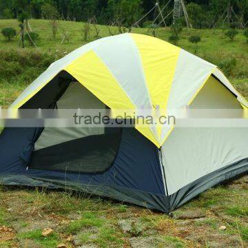 3 person double layer dome oudoor camping tent