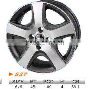 alloy wheel, 15"x6 537