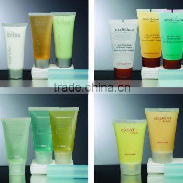 luxury hotel 30ml tubel shampoo /shower gel / lotion