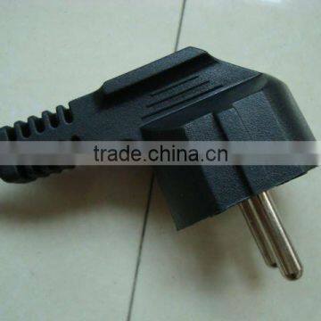 VDE Europe cerfication 3 pin round electrical plug