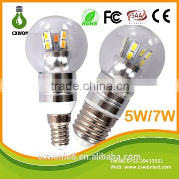 Brand Name Candle Light E14 E12 E27 B15 E17 Led Candle Bulbs 3W 5W 7W