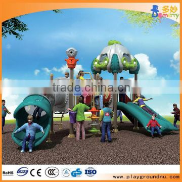 Factory supply kids gym used outdoor playground plastic slide