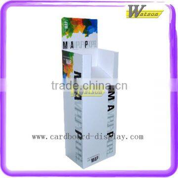 Supermarket Promotion Corrugated Floor Stand Cardboard Dump Bin Display