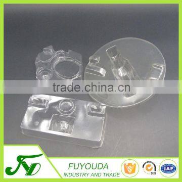 Round Disposable Plastic Blister Clamshell Packaging Box