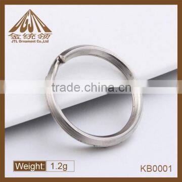 Fashion high quality aperture nickel split rings