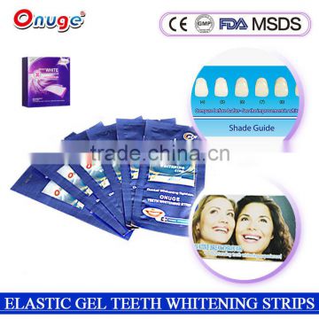 Advanced teeth whitening strips for beautiful smile