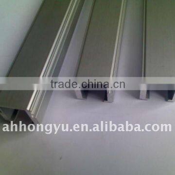 silver anodize aluminium profile for solar panel