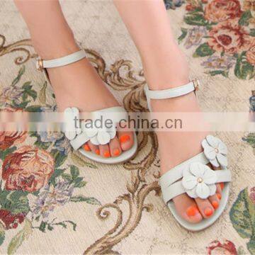 Hot selling stylish flat sandals latest ladies flat sandals with low price XT-DA0745