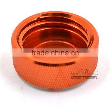 Aftermarket CNC Aluminum Motocross Fluid Reservoir Cap for Suzuki GSX R 600 11-UP photo-4