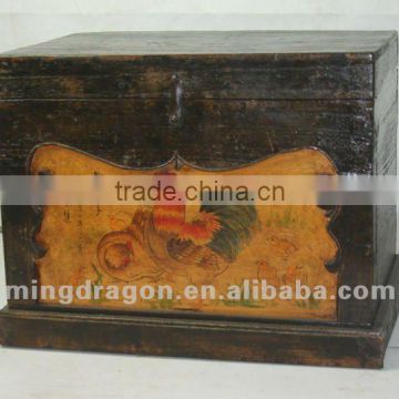 Chinese antique furniture pine wood Shanxi chest