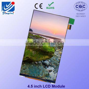 Small tft 4.5 inch mobile lcd screens display for handheld maintenance terminal