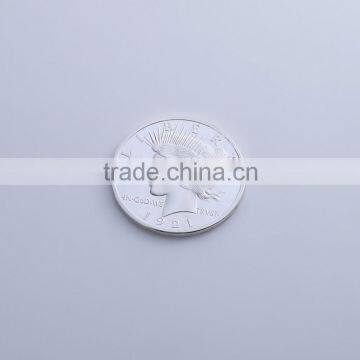 High Quality Hot Selling Silver Souvenir Metal Craft, Human's Head Customized 2D/3D Metal Plaque photo-3