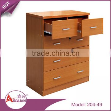 wholesale living room cabinets 4 layers chest drawer cheap mdf wooden chest of drawers                        
                                                Quality Choice